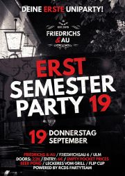 Tickets für ERST SEMESTER PARTY 2019 am 19.09.2019 - Karten kaufen